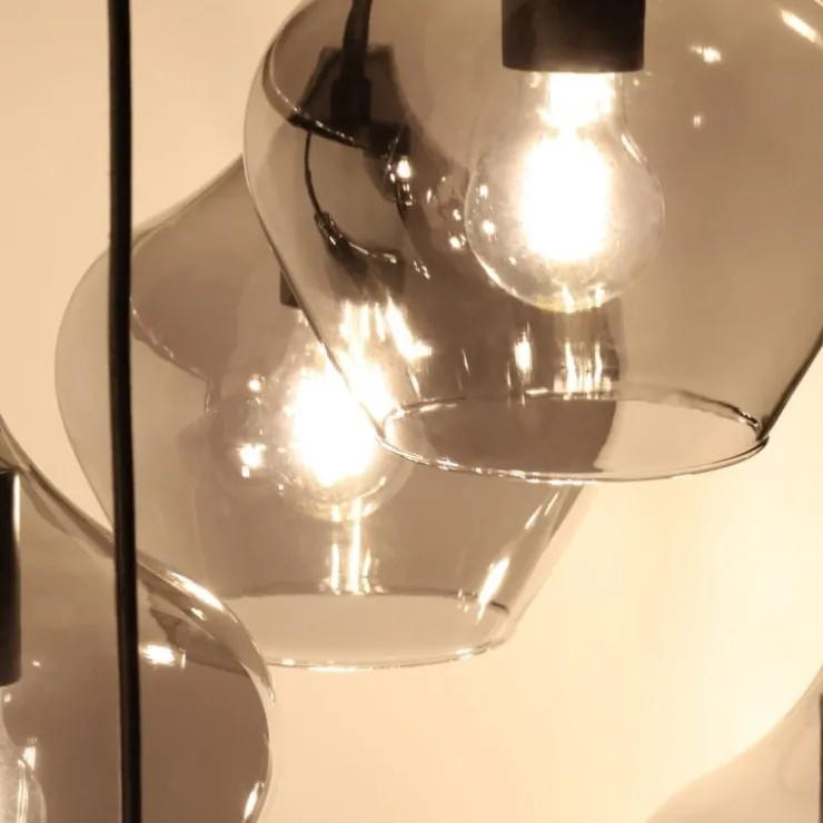 Trendhopper Hanglamp Rolf 10-lichts smoke^ Hanglampen