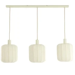 Trendhopper Hanglamp Tulsa 3-lichts Creme^ Hanglampen