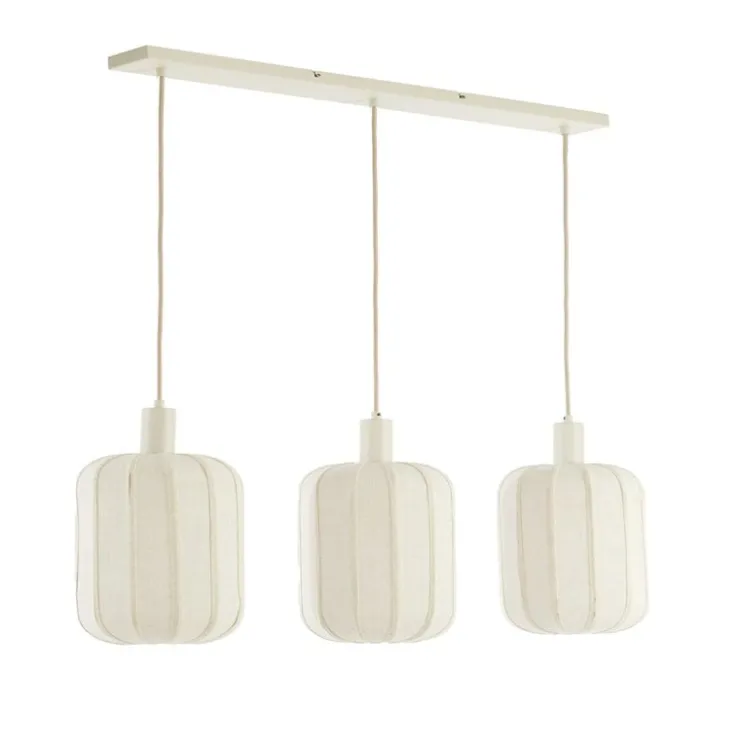 Trendhopper Hanglamp Tulsa 3-lichts Creme^ Hanglampen