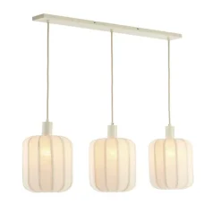 Trendhopper Hanglamp Tulsa 3-lichts Creme^ Hanglampen