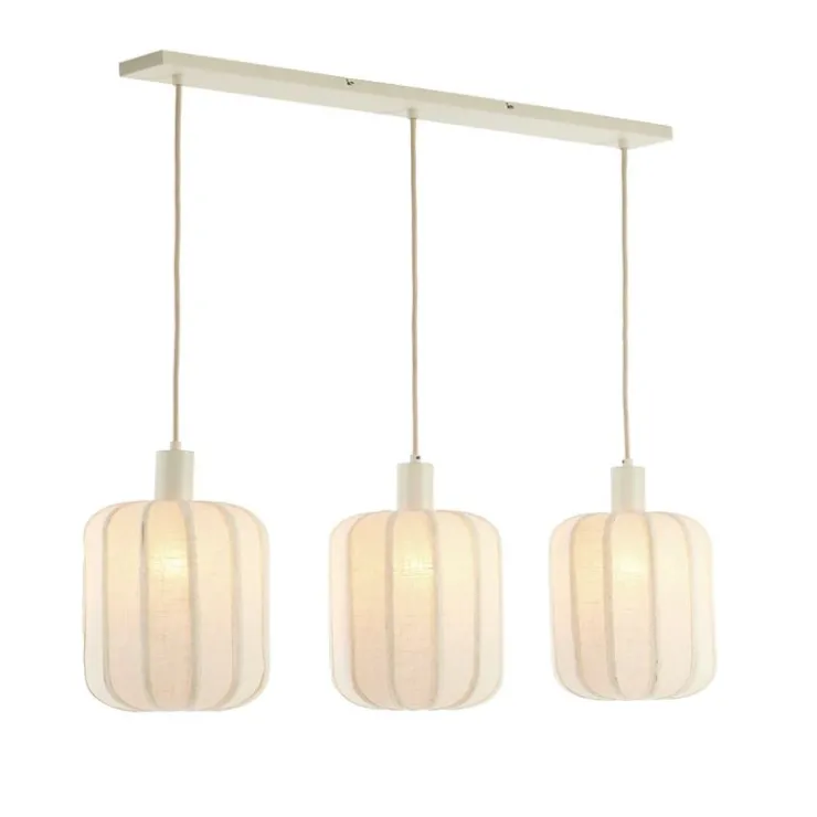 Trendhopper Hanglamp Tulsa 3-lichts Creme^ Hanglampen