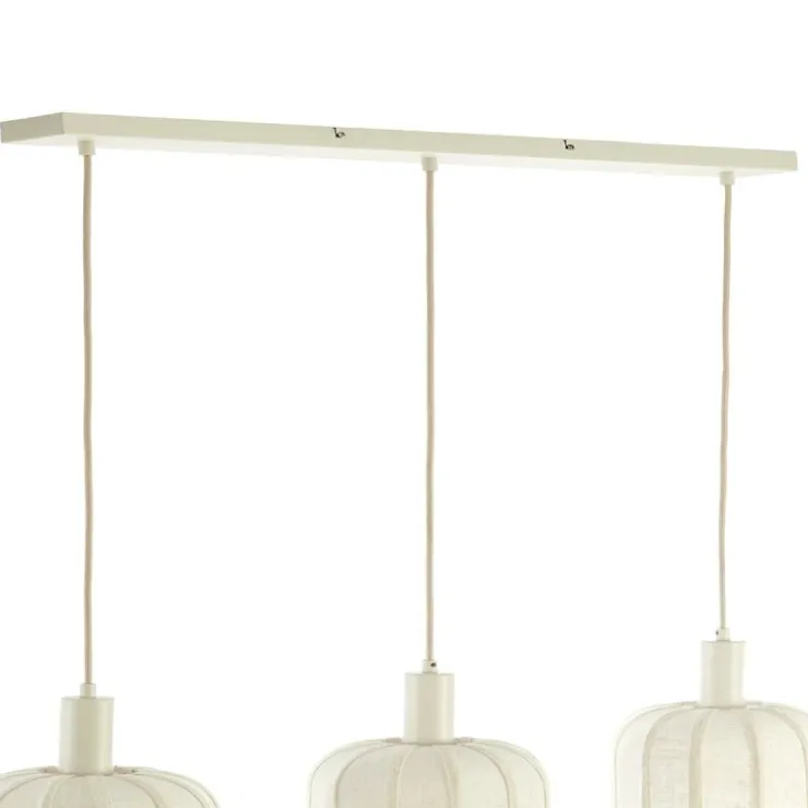 Trendhopper Hanglamp Tulsa 3-lichts Creme^ Hanglampen