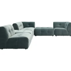 Trendhopper Hoekbank Cluny Regency Turquoise^ Hoekbanken