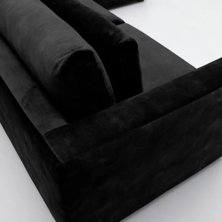Trendhopper Hoekbank Venetië Antique Antracite rechts^ Hoekbanken