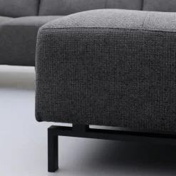Trendhopper Hoekbank Viborg Nero Grey rechts^ Hoekbanken
