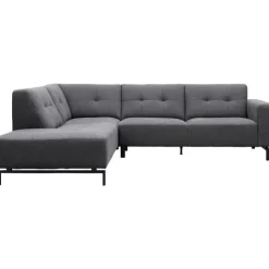 Trendhopper Hoekbank Viborg Nero Grey links^ Hoekbanken