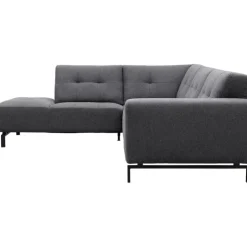 Trendhopper Hoekbank Viborg Nero Grey links^ Hoekbanken