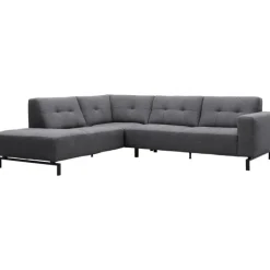 Trendhopper Hoekbank Viborg Nero Grey links^ Hoekbanken