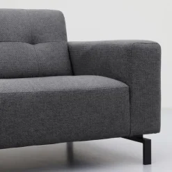 Trendhopper Hoekbank Viborg Nero Grey links^ Hoekbanken