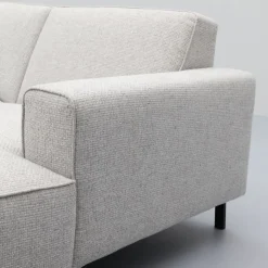 Trendhopper Hoekbank Vik Nero Lightgrey Rechts^ Hoekbanken