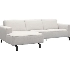 Trendhopper Hoekbank Vik Nero Lightgrey Links^ Hoekbanken