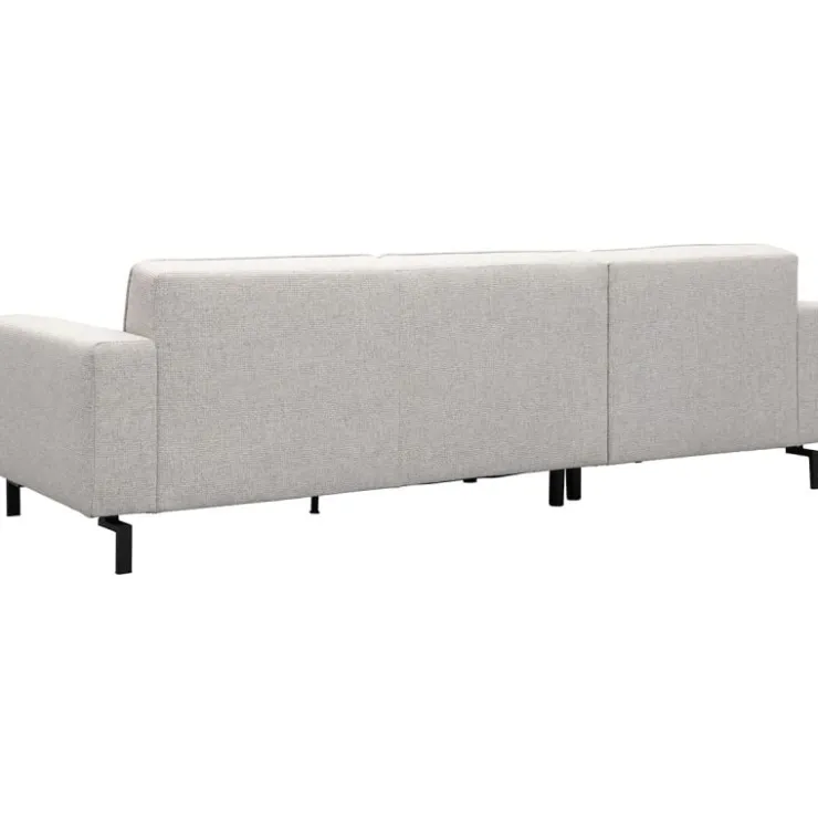 Trendhopper Hoekbank Vik Nero Lightgrey Links^ Hoekbanken