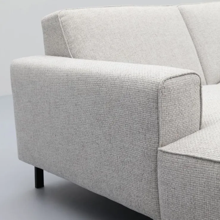 Trendhopper Hoekbank Vik Nero Lightgrey Links^ Hoekbanken