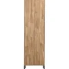 Trendhopper Hoge kast Gravure New Eiken Blanke lak^ Opbergkasten