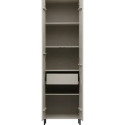 Trendhopper Hoge kast Gravure New Grenen Dust^ Opbergkasten