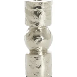 Trendhopper Kandelaar Akta Ruw Nikkel 15 Cm^ Woonaccessoires