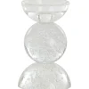 Trendhopper Kandelaar Itinga Glas Bubbel Clear 15,5 Cm^ Woonaccessoires