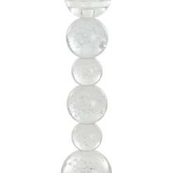 Trendhopper Kandelaar Itinga Glas Bubbel Clear 34 Cm^ Woonaccessoires