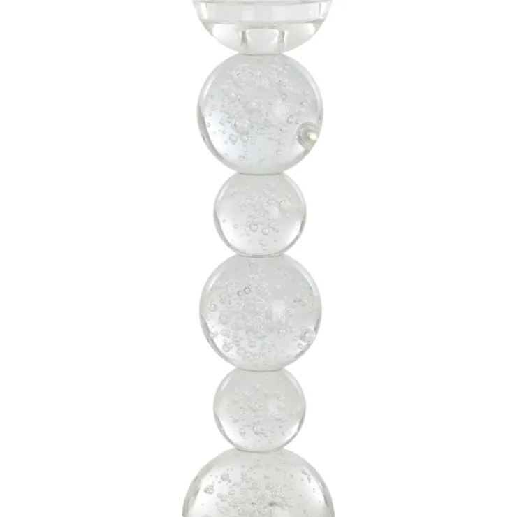 Trendhopper Kandelaar Itinga Glas Bubbel Clear 34 Cm^ Woonaccessoires