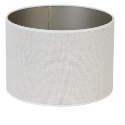 Trendhopper Kap cilinder 40-40-30 cm SAVERNA eiwit^ Lampenkappen & Voeten