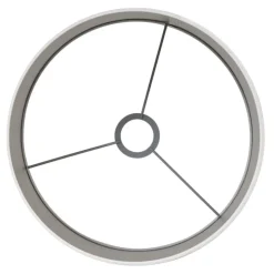 Trendhopper Kap cilinder 40-40-30 cm SAVERNA eiwit^ Lampenkappen & Voeten