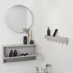 Trendhopper Kapstok Dex 7 haken Silky Taupe^ Halaccessoires