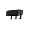 Trendhopper Kapstok Dex 3 haken Zwart^ Halaccessoires