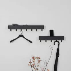 Trendhopper Kapstok Dex 7 haken Zwart^ Halaccessoires