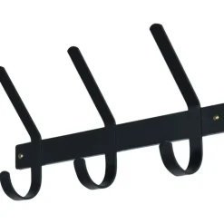 Trendhopper Kapstok Duke 3 haken zwart^ Halaccessoires