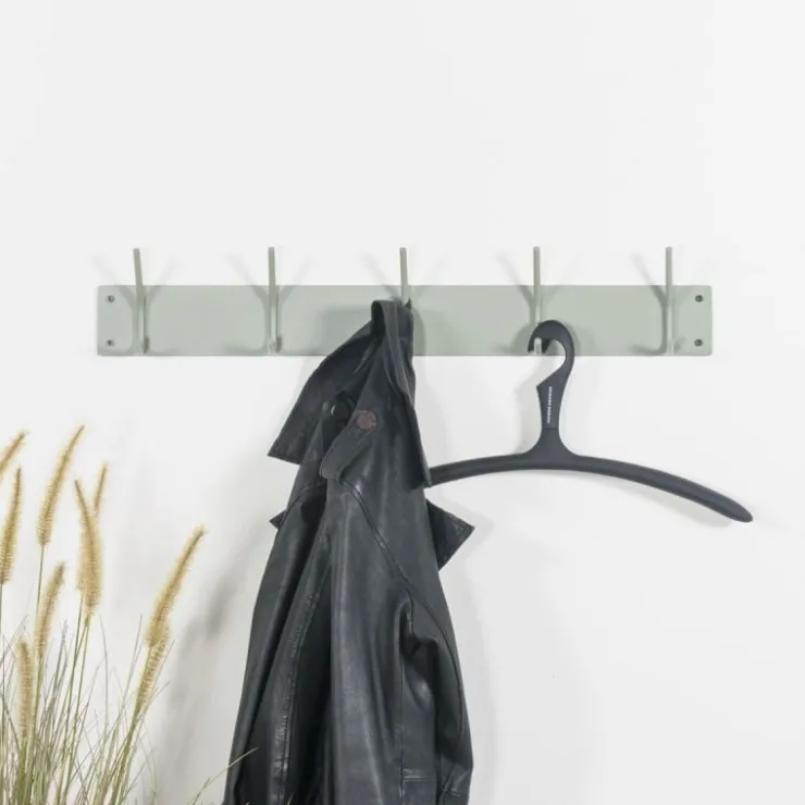 Trendhopper Kapstok Fusion 5 haken Dusty Green^ Halaccessoires