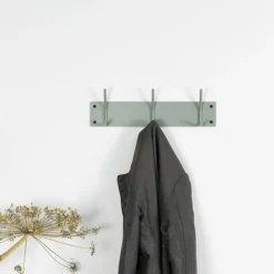 Trendhopper Kapstok Fusion 3 haken Dusty Green^ Halaccessoires