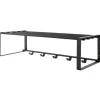 Trendhopper Kapstok Rex 2 zwart 70x19cm^ Halaccessoires