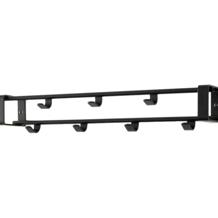 Trendhopper Kapstok Rex 1 zwart 60x10cm^ Halaccessoires