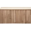 Trendhopper Kistbank Gravure New Eiken Blanke lak^ Ladekasten