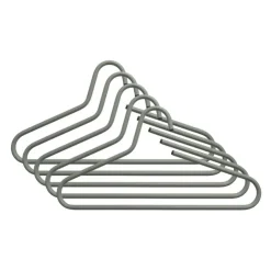 Trendhopper Kledinghanger Vicky Dusty Green set van 5^ Halaccessoires