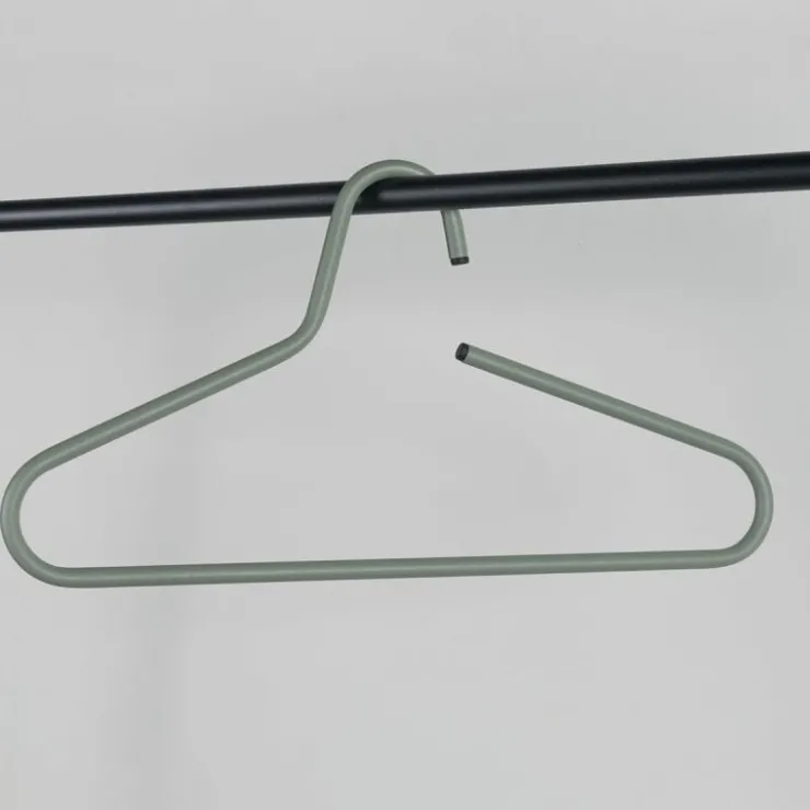 Trendhopper Kledinghanger Vicky Dusty Green set van 5^ Halaccessoires