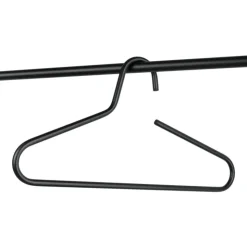 Trendhopper Kledinghanger Vicky zwart set van 5^ Halaccessoires