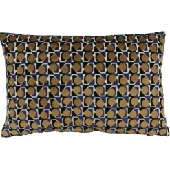 Trendhopper Kussenhoes Capsule 40x60 cm Indigo/Gold^ Woonaccessoires
