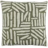 Trendhopper Kussenhoes Quinta 50x50 cm Olive^ Woonaccessoires