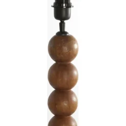 Trendhopper Lampvoet Vegio hout olie bruin 130 cm^ Lampenkappen & Voeten
