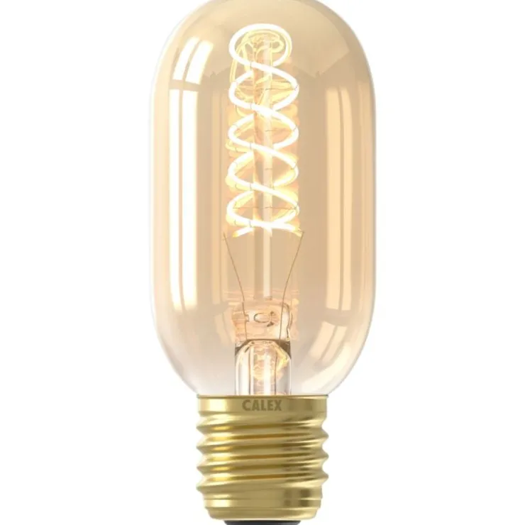 Trendhopper Lichtbron Buislamp Flex Goud E27 T45^ Lichtbronnen