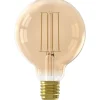 Trendhopper Lichtbron Globelamp 9,5 cm Recht Goud E27^ Lichtbronnen