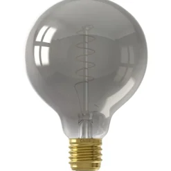 Trendhopper Lichtbron Globelamp Flex 9,5 cm Titanium E27^ Lichtbronnen