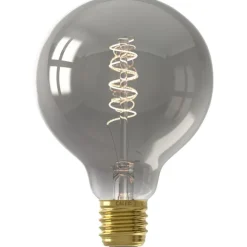 Trendhopper Lichtbron Globelamp Flex 9,5 cm Titanium E27^ Lichtbronnen