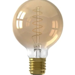 Trendhopper Lichtbron Globelamp Flex 8cm Goud E27^ Lichtbronnen