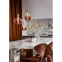 Trendhopper Lichtbron Kiruna Marron E27^ Lichtbronnen