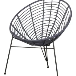 Trendhopper Loungestoel Jane Inkt Outdoor^ Eetkamerstoelen|Outdoor