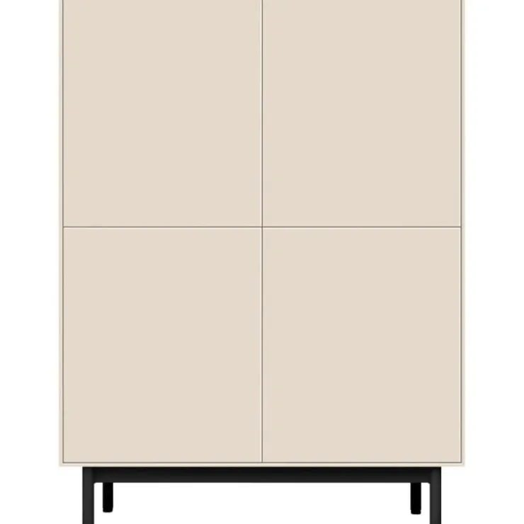 Trendhopper Opbergkast Moiano beige^ Opbergkasten