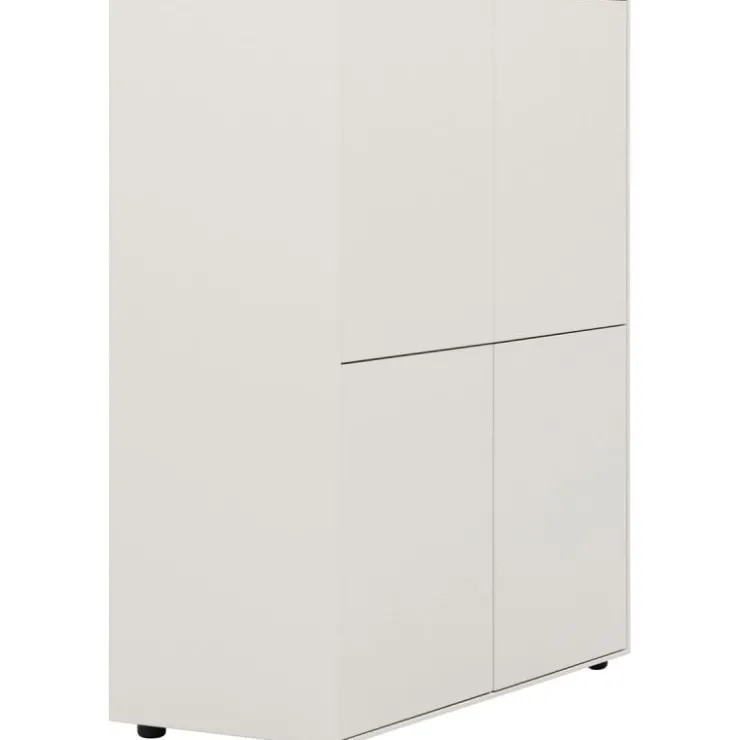 Trendhopper Opbergkast Moiano wit^ Opbergkasten