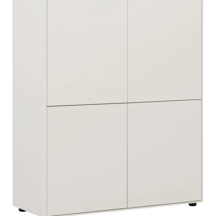 Trendhopper Opbergkast Moiano wit^ Opbergkasten